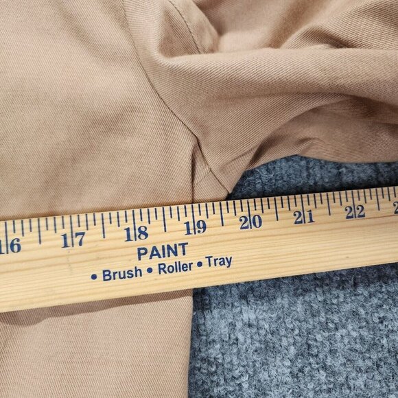 NEW Express Twill Oversized Belted Utility Jacket Brown Women's Small $138 - Picture 10 of 14